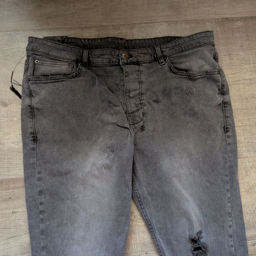 Ksubi Black Denim Jeans Chitch Sz. 38" Flag Tag - Picture 5 of 9